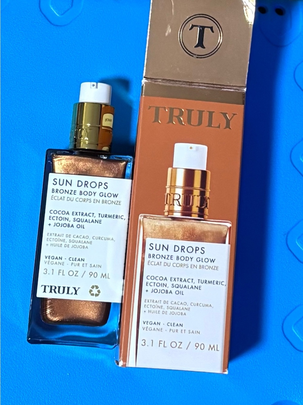 TRULY Sun Drops Bronze Body Glow — Bronze & Gold Shimmer